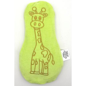 Girafe tissu vert pomme