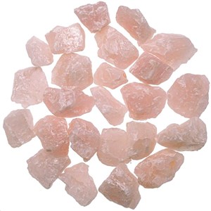 Pierres brutes quartz rose