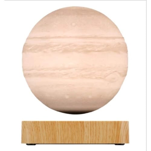 Globe Jupiter D En L Vitation Base Bois Nature D Couvertes