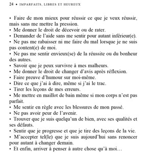 Imparfaits, libres et heureux