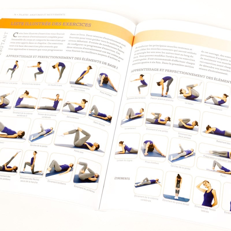 Pilates, anatomie et mouvements (Éditions Le Courrier Du Livre) - Image 2