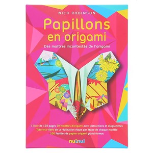 Papillons en origami