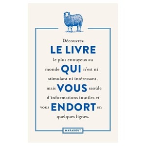 Le livre qui vous endort