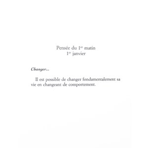 Petite philosophie du matin