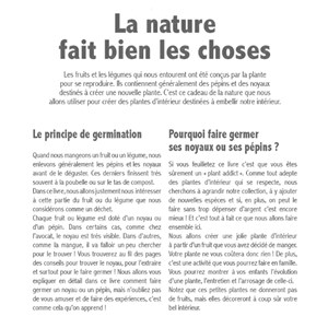 Faites pousser vos noyaux et pépins