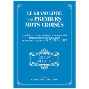 Le grand livre des premiers mots croisés