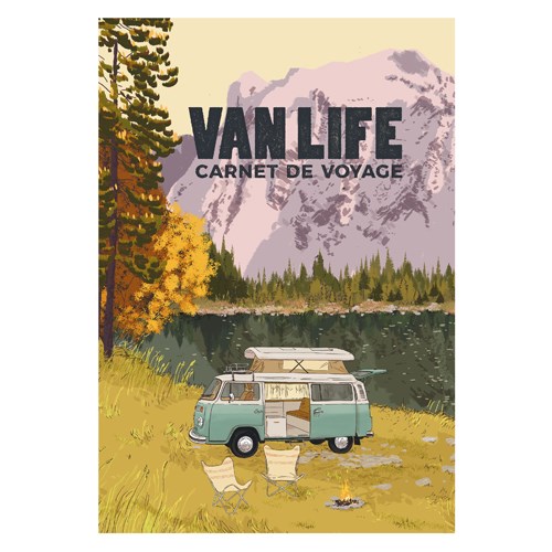 Carnet de voyage en camping-car: Livre de voyage en camping-car, journal de  bord camping-car (French Edition)