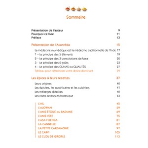 Le livre santé des épices