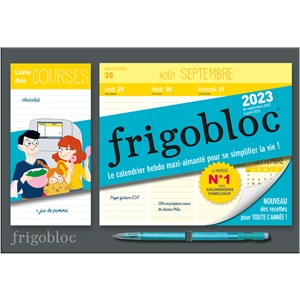 Calendrier mini Frigobloc hebdo 2023