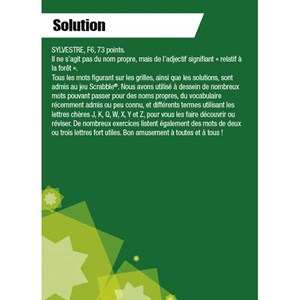 Calendrier Scrabble® en 365 jours