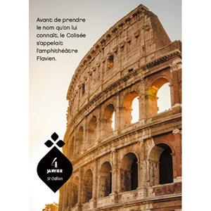 Calendrier 365 merveilles du monde Géo