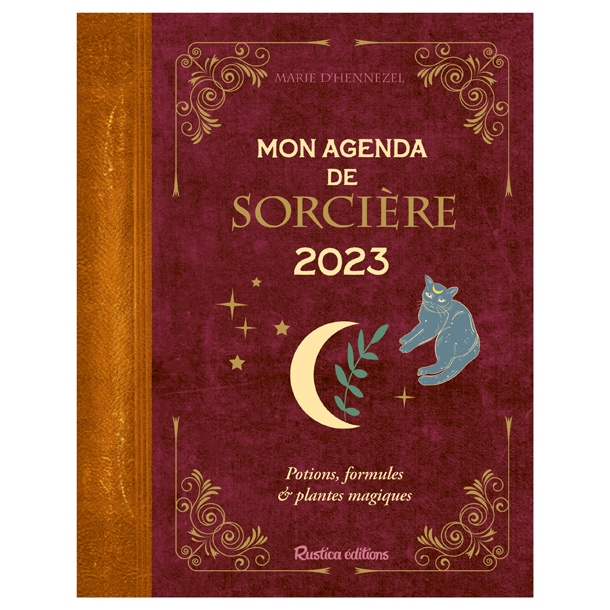MON AGENDA SCOLAIRE DE SORCIERE 2023-2024 - Mots de passage