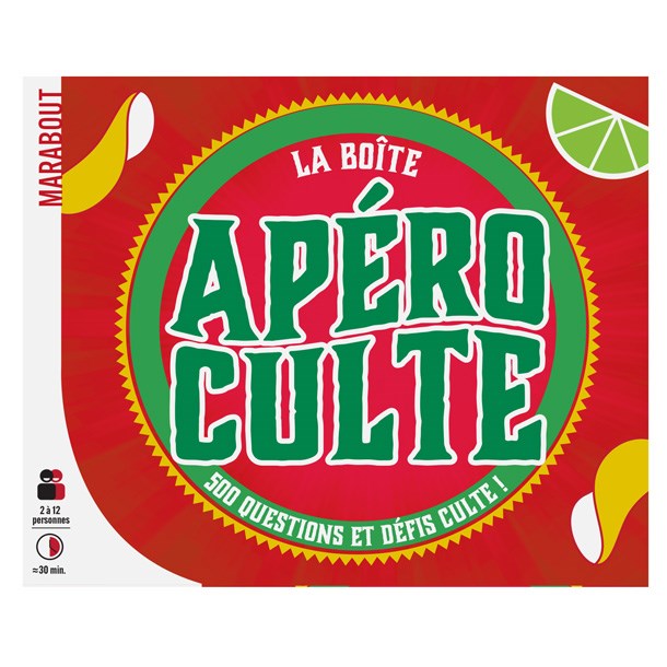 Éditions Marabout - La boîte apéro culte culture générale