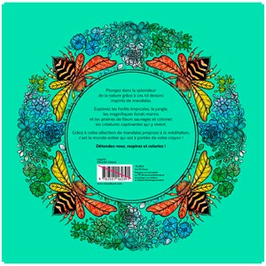 Mandalas natures - Carnet de coloriages