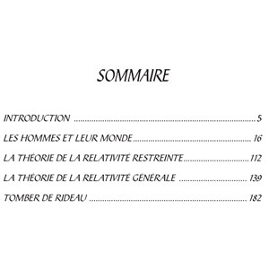 La Théorie de la relativité