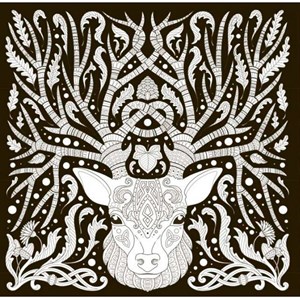 Mandalas à peindre bestiaire enchanté