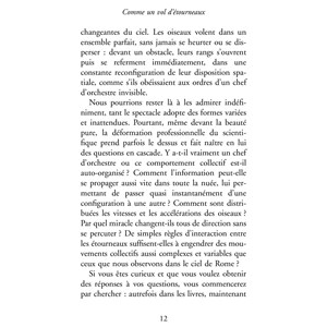 Comme un vol d’étourneaux