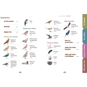 Le guide nature - Les oiseaux