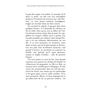 Une journée particulière du Pr Pasteur