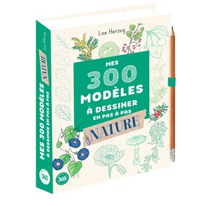 300 modèles à dessiner en pas à pas