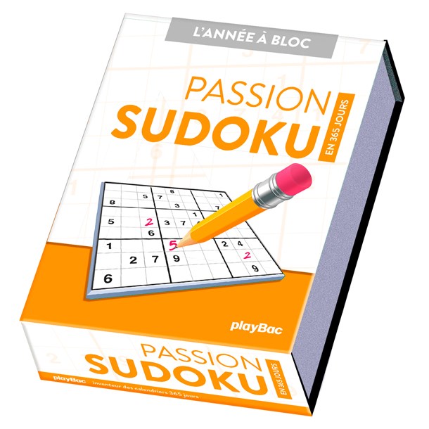 Éditions Playbac - L'année à bloc : passion Sudoku