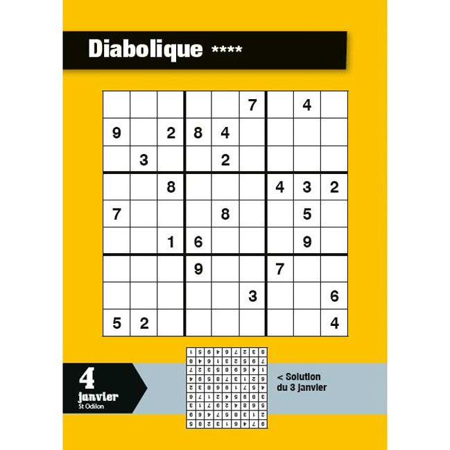 L'année à bloc : passion Sudoku