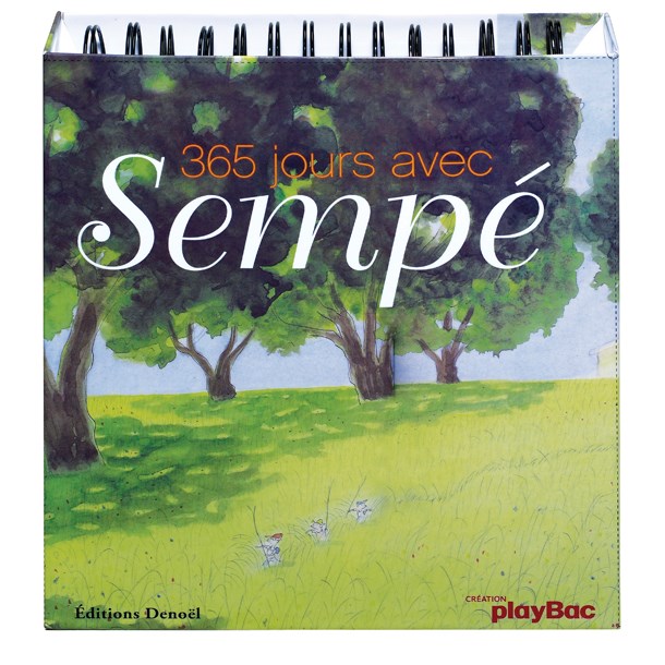 Éditions Playbac - Calendrier 365 jours avec Sempé