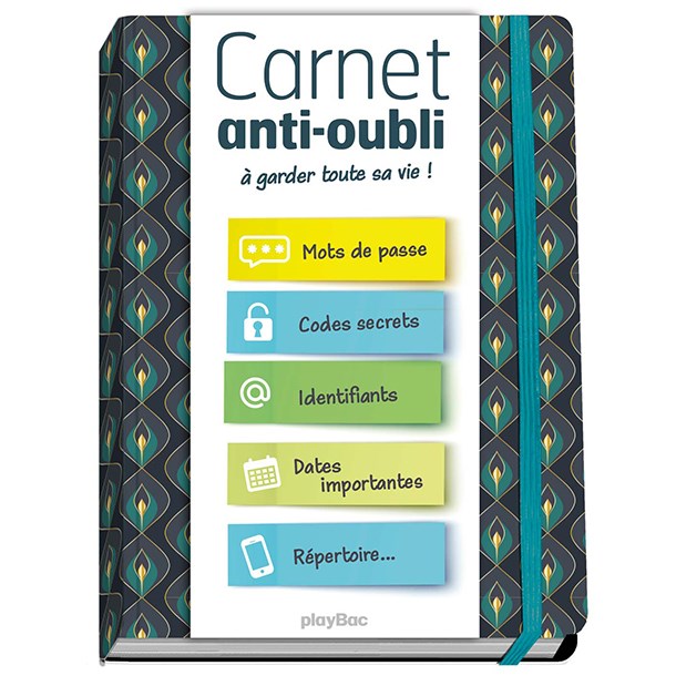 Play Bac éditions - Mon carnet anti-oubli