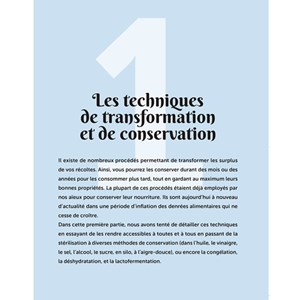 Conservation, la bible pour réussir