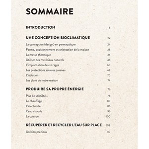 Pour une maison autonome