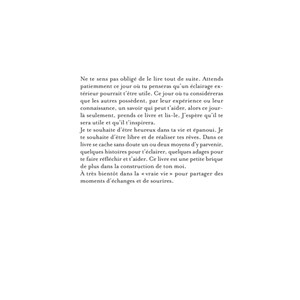 Ce que j'aimerais te dire