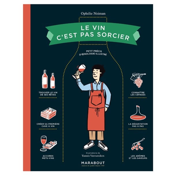 Éditions Marabout - Le vin c'est pas sorcier