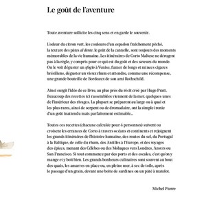 Cuisiner à bord avec Corto