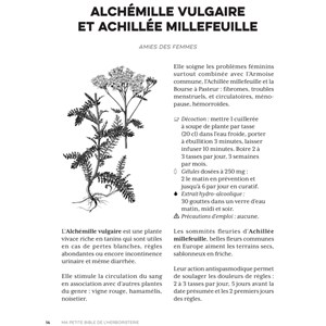 Ma petite bible de l'herboristerie