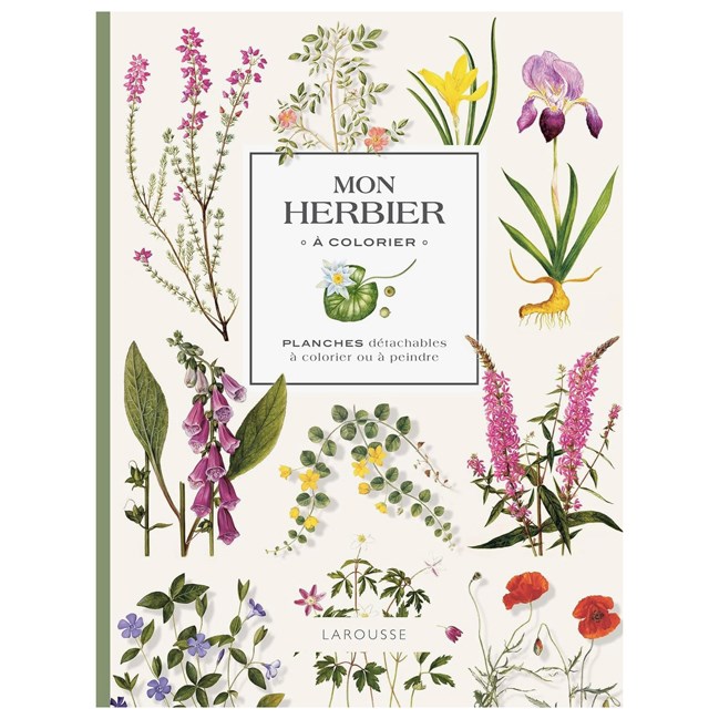 Éditions Larousse - Mon herbier à colorier