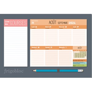 Mini Frigobloc hebdomadaire 2024-2025