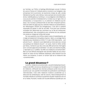 Médecines alternatives/complémentaires