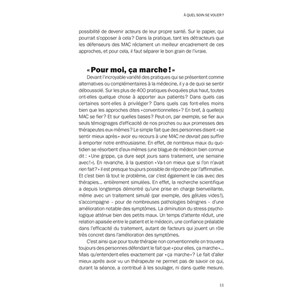 Médecines alternatives/complémentaires