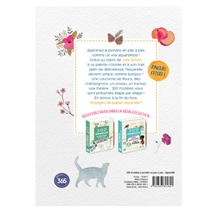300 modèles à peindre aquarelle