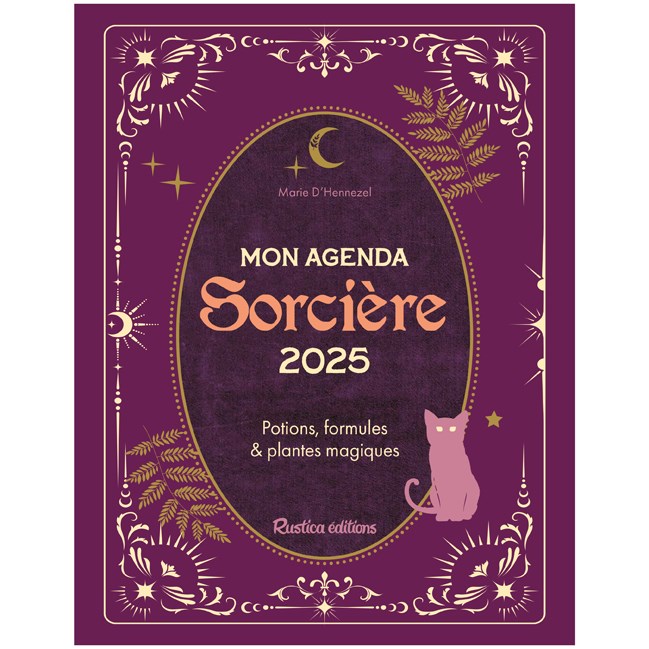 Éditions Rustica - Mon agenda de sorcière 2025