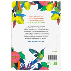 Agenda Mon année bonheur 2025