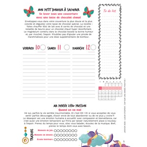 Mon cahier 2025 une année bonnes vibes