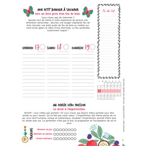 Mon cahier 2025 une année bonnes vibes
