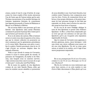 Un été avec Don Quichotte