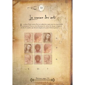 Grand livre des énigmes Léonard de Vinci