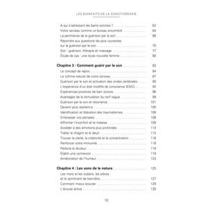 Les bienfaits de la sonothérapie