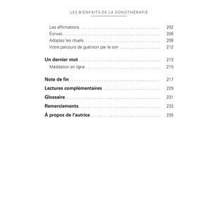 Les bienfaits de la sonothérapie