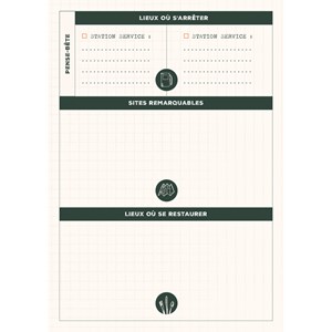 Carnet de voyage road-trip moto