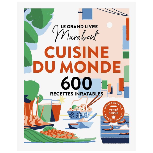 Grand Livre Marabout Cuisine du monde