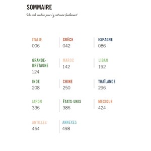 Grand Livre Marabout Cuisine du monde